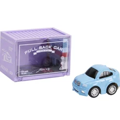 Véhicule miniature à friction Voiture bleu/noir