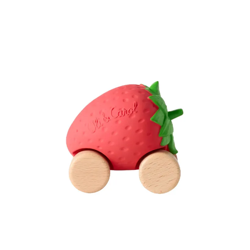 Voiture en caoutchouc Sweetie la Fraise