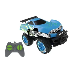 Voiture radiocommandée X-Monster bleu