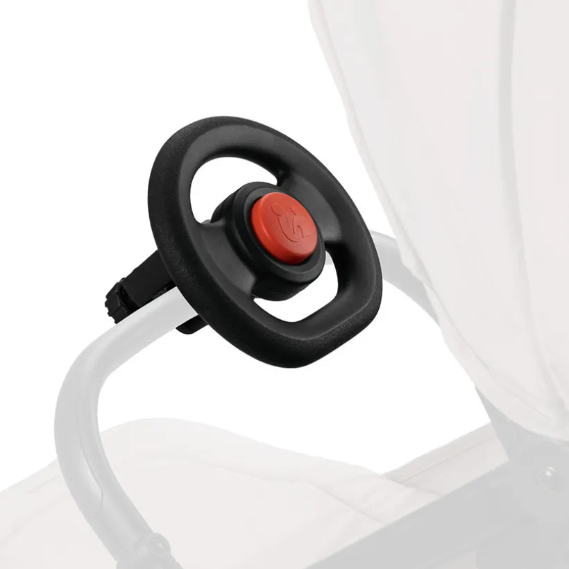 Volant pour poussette Black