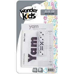 Yam avec dés + bloc-notes